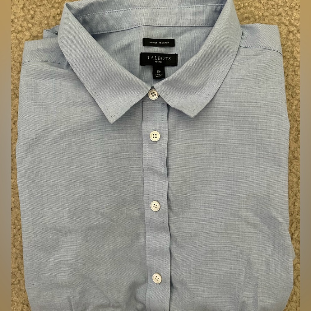 Talbots Petite Button Up